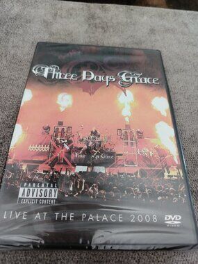 SEALED THREE DAYS GRACE LIVE @ THE PALACE AUBURN HILLS MICHIGAN 2008 DVD